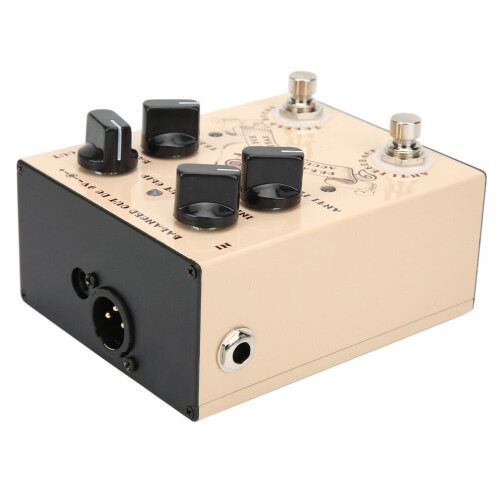 Effektpedal för akustisk gitarr DI-box i aluminiumlegering 1