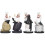Model Chef Statue Figurines Set Kitchen Decor with 1
