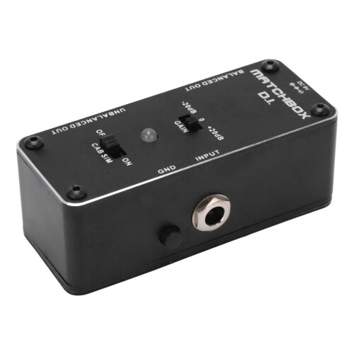 DI Effect Pedal Black Multifunctional Electrical 2