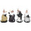 Model Chef Statue Figurines Set Kitchen Decor with 2