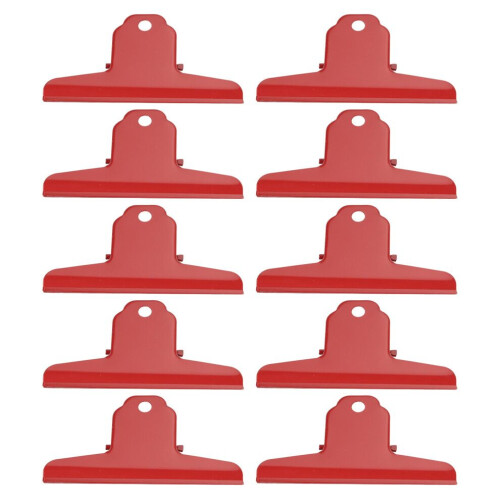 10 stuks metalen bindclips, multifunctioneel 1