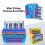 Mini acordeón de 20 teclas y 16 bajos Material ABS con 1