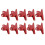 10 stuks metalen bindclips, multifunctioneel 4