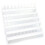 Plastic Thread Rack Table Sewing Accessory with 60 4