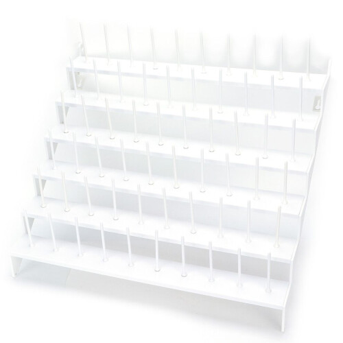 Plastic Thread Rack Table Sewing Accessory with 60 1