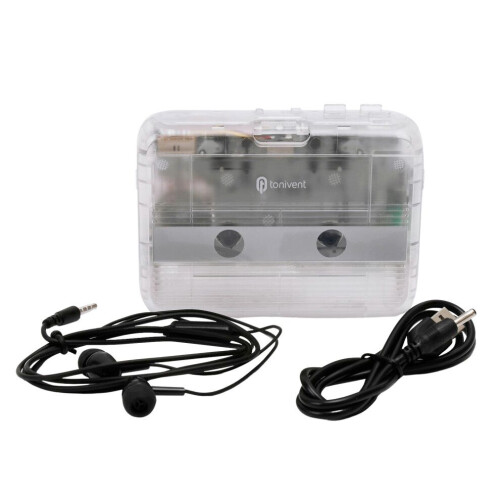 Lecteur de cassettes portable Bluetooth TONIVENT stéréo auto