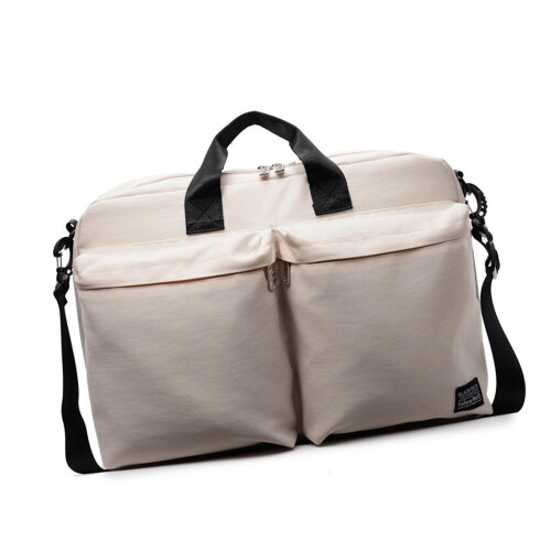 Carry on Weekender Bag Water Resistant Overnight Bag-Beige