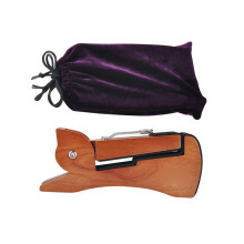 Soporte universal plegable para guitarra de caoba