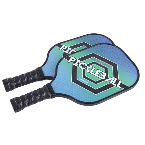 2 raquettes de pickleball en carbone PE durable 1