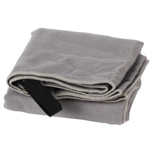 Super absorbierendes, schnell trocknendes großes Handtuch 100x30cm Grau für Sport & Reisen