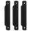 3Stück Edge Finger Tab Pulls Aluminiumlegierung Für Schränke Schubladen 1