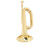 C Key Spanish Bugle Brass Cavalry Trumpet Blowing 4