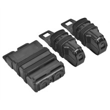 Tactic Molle Holster Mag Set Black for Military Hunting Combat