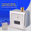 Wall Mount Automatic Sensing Urinal Flush Valve, 3-5L, 133x133mm 11