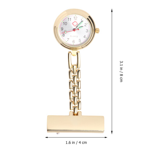 Safety Pin Nurse Pocket Watch In Con 1