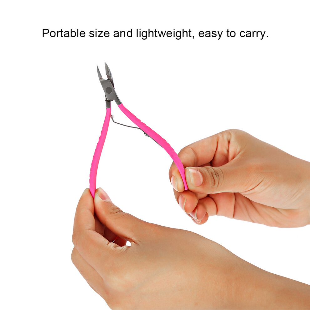 Precision Stainless Steel Nail Cuticle Nipper Clipper - Rust Resistant