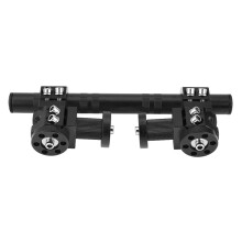 Black CNC Adjustable Handlebar System for 125cc Dirt Bike 7/8" 22mm