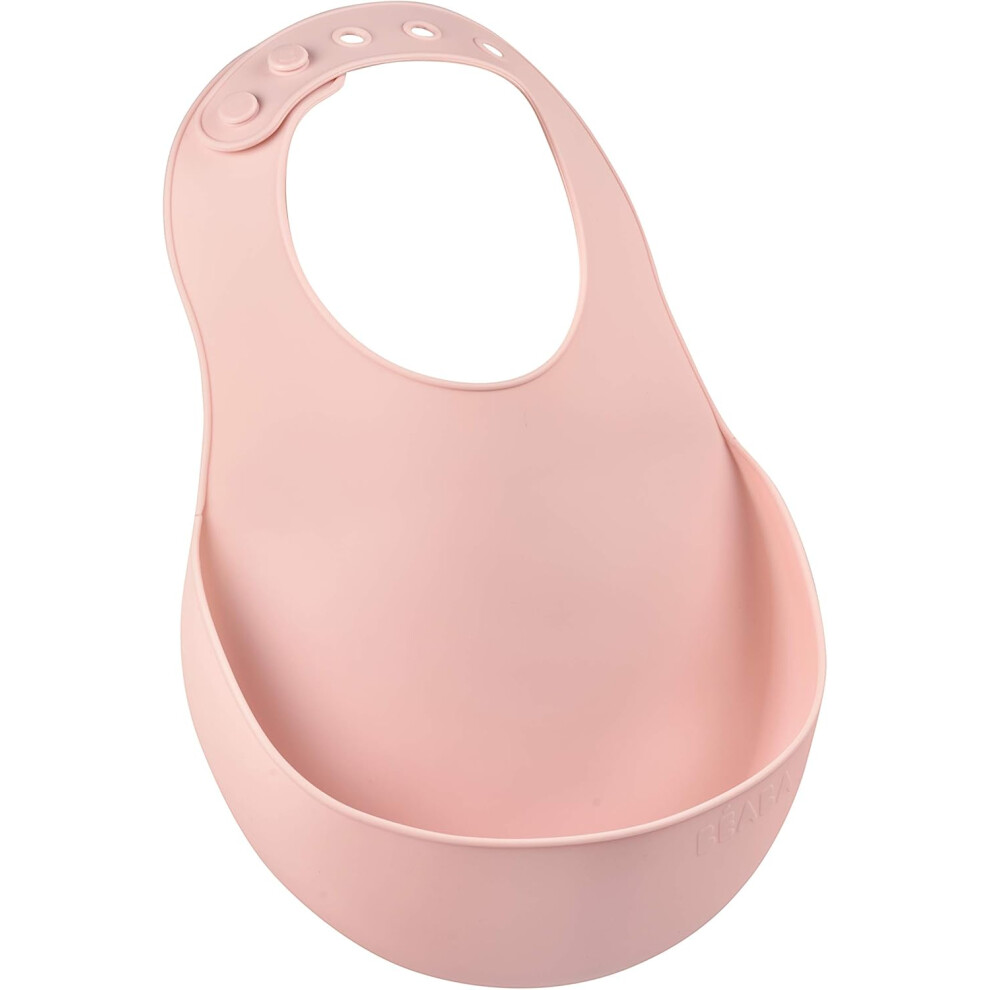 Affordable Silicone Bibs, Soft And Waterproof, Adjustable Closure For Toddlers 10 To 72 Months, Reusable With Sturdy Food Catcher, Easy Cleaning, Tren