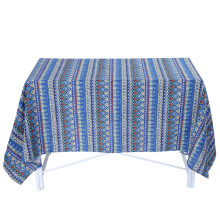 Elegant Table Cloth Premium Material Soft Cotton Linen Blend Vintage Bohemian Style Stain Resistant Durable Table Cover Suitable For Indoor Outdoor Us