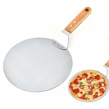 Pelle à pizza à manche en bois pour la cuisson, pelle à pizza à manche en bois avec trou de suspension pour une meilleure organisation de la