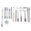 42pcs Leather Craft Tool Kit for Stitching Grooving Sewing & More 1