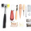 42pcs Leather Craft Tool Kit for Stitching Grooving Sewing & More 15