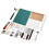 42pcs Leather Craft Tool Kit for Stitching Grooving Sewing & More 8