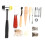 42pcs Leather Craft Tool Kit for Stitching Grooving Sewing & More 14