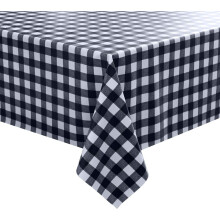 Effortless Cleanup Champion, Vinyl Tablecloth With Waterproof Coating For Quick Wipe Down, Stain Resistant Surface Keeps Tables Spotless During Meals,
