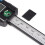 Digitaler Messschieber mit großem LCD-Bildschirm, 0-150 mm, schwarz 4