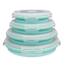 Bols pliables pour les aventures en plein air, récipients de conservation alimentaire extensibles et polyvalents avec joint sous vide hermétique