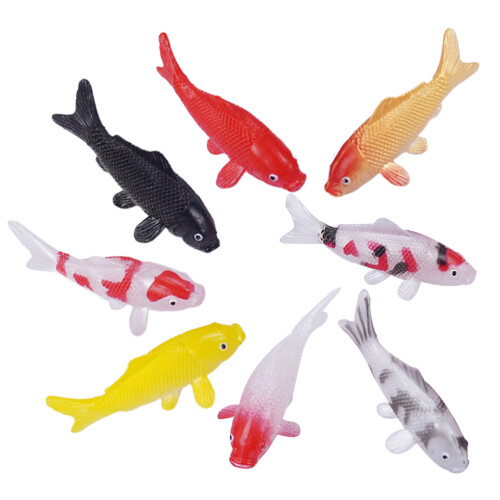 8 Unidades Koi Miniatura Para