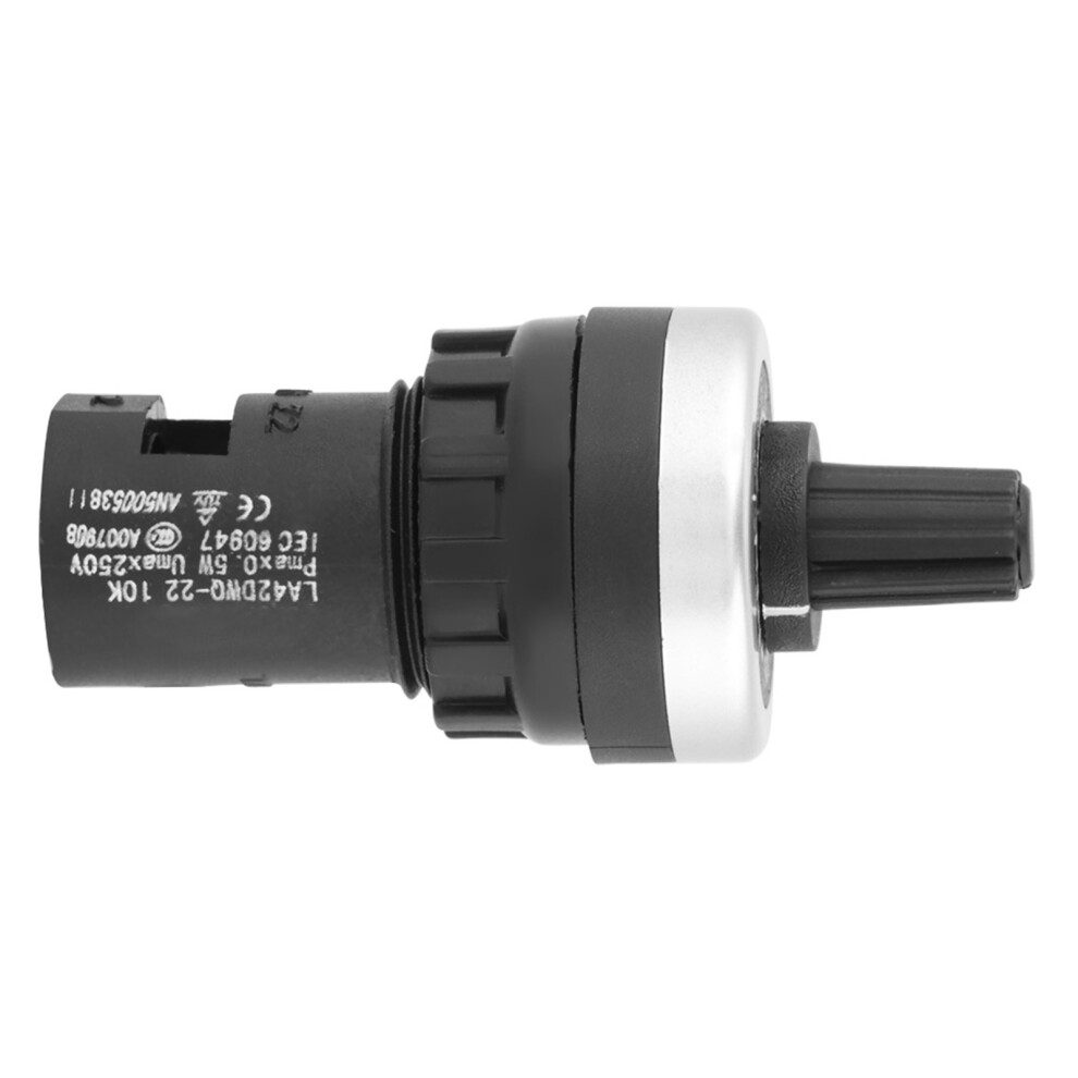 Panel Mount 10K Ohm Potentiometer For Vsd Vfd Variable Speed Control System 7901362862264
