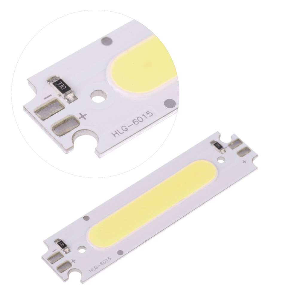 Cob Chip Source 2W Dc 12V Set Of 10 For Diy & Car Use Light/White 5031362862420