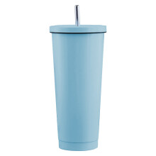 Copos térmicos reutilizáveis com tampas, utensílios para bebidas personalizáveis com isolamento de parede dupla para armazenar chá de bolhas,