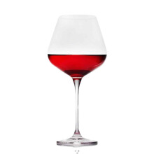 Coleção de taças de vinho de luxo, com haste de design especializado e borda cortada a frio para uma degustação suave, fabricadas em cristal