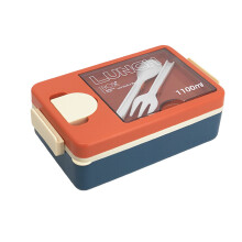 Japanse lunchbox in bento-stijl, stapelbare bakjes, milieuvriendelijke bento-box met portiecontrole, gemaakt van gezond materiaal en lekvrij, voor