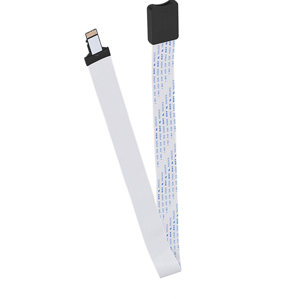 48Cm Sd Memory Slot To Tf Card Extender Cable + Case Linker For Cameras 7901362864510