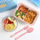 Κουτιά Bento για ενήλικες και παιδιά, στεγανό σχέδιο, ασφαλές για φούρνο 5