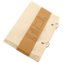 Linen Fabric Sketchbook Art Journal Blank Pages Reinforced