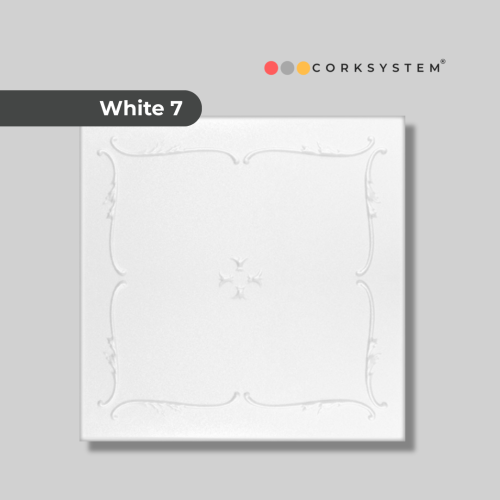 White 7: Decor Wall/Ceiling Panels 2m2 (21.52sqft)