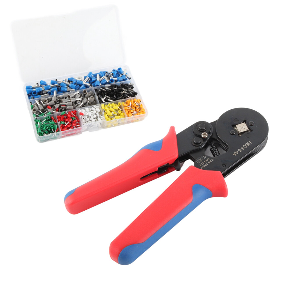 Wire Crimping Pliers Tool 0.25-10Mmâ², 800 Terminals, Multicolor 4351362866039