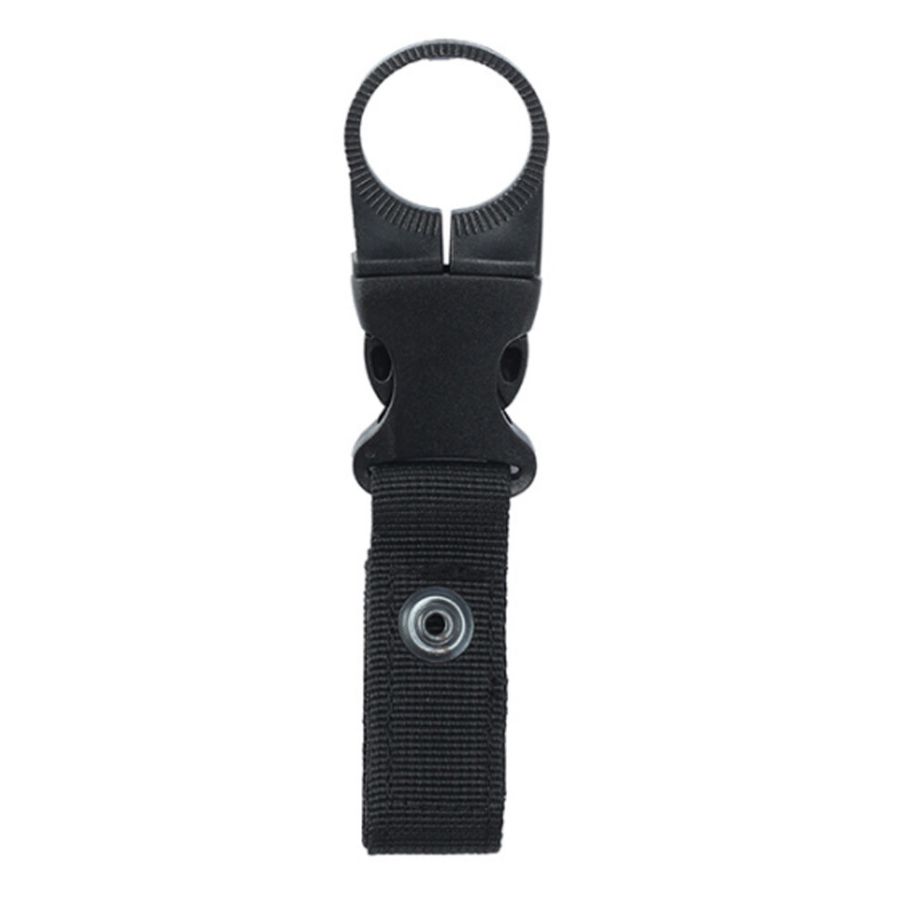(Black) Bottle Hanger Webbing Buckle Climb Carabiner Professional Firmness-image-OPC-PN5JTJQ-NEW