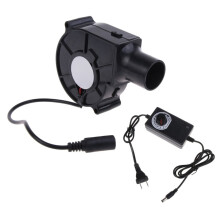 (TYPE1, NO1) 220V BBQ Fan Adjustable Speed Cooking Tool Barbecue Blower Camping