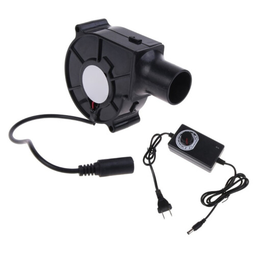 (TYPE1, NO1) 220V BBQ Fan Adjustable Speed Cooking Tool Barbecue Blower Camping