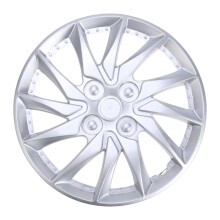 14 Inch Car Wheel Case Hubcap Silver Wheel Trims Hub Cover Protective Case For Wheels