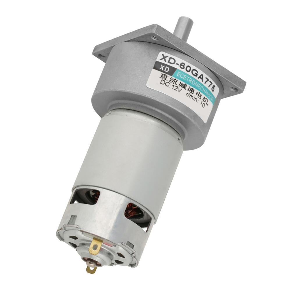 12V 10Rpm 35W Dc Motor With Metal Gear For Automation & Electronics 4071362868177