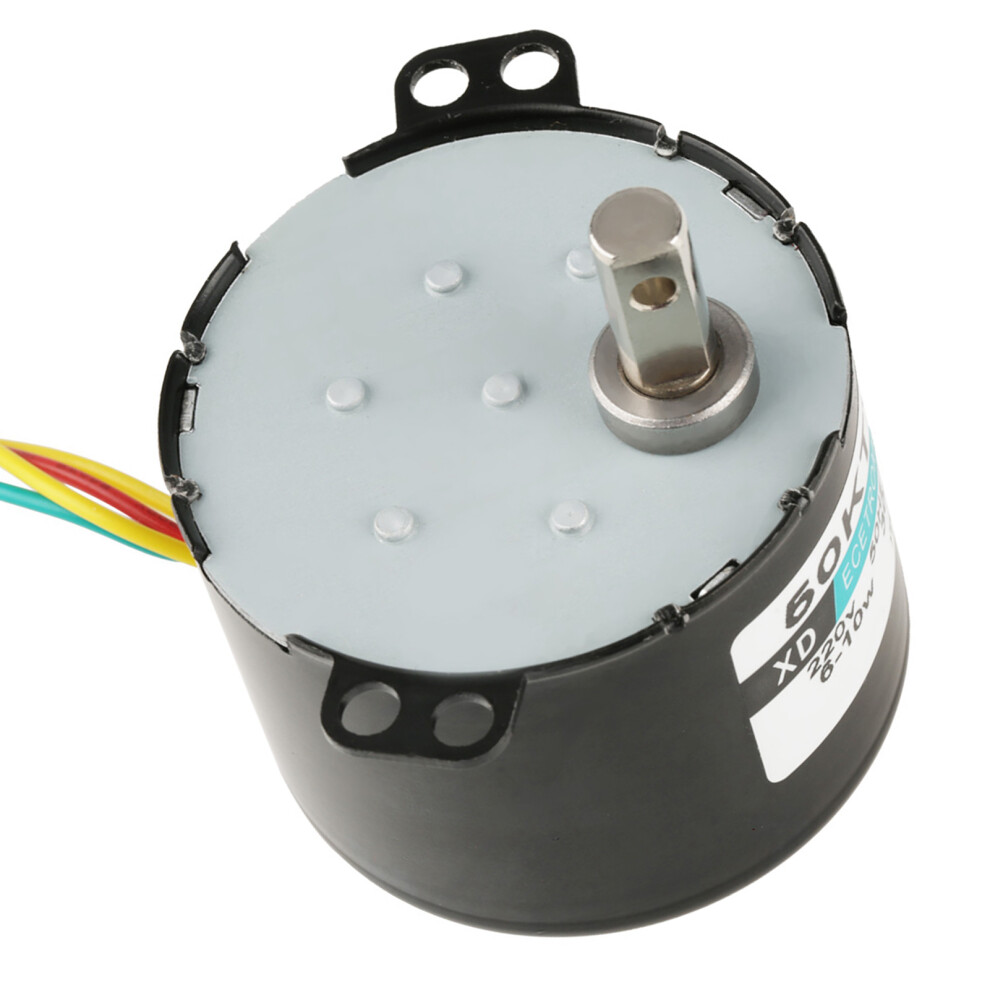 Ac220v 5Rpm Metal Gear Synchronous Motor For Instrument Control 9351362868168