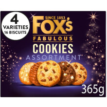 Fox's Fabulous Cookies Assortment 365G(Pack of 3)