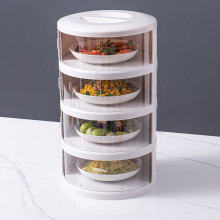Accesorio de cocina versátil, tapa aislante transparente para una fácil identificación y conservación de los alimentos, tapa multiusos de amplia